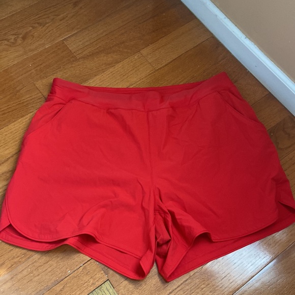 Quick Dry Elastic Waist Board Shorts Swim Cover-up Shorts with Panty